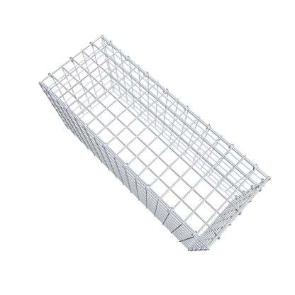 Monteret gabion type 3 80 cm x 40 cm x 30 cm (L x H x D), maskestørrelse 5 cm x 5 cm, C-ring