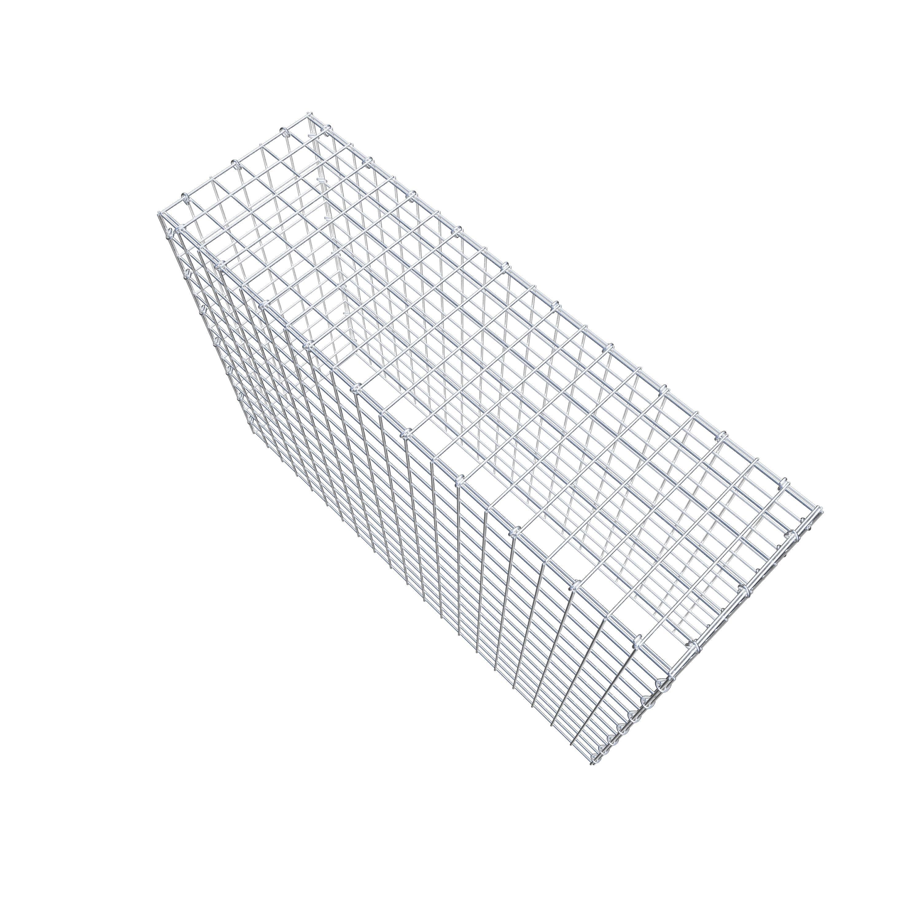 Gabião Tipo 3 100 cm x 70 cm x 30 cm (C x A x P), malhagem 5 cm x 5 cm, anel C