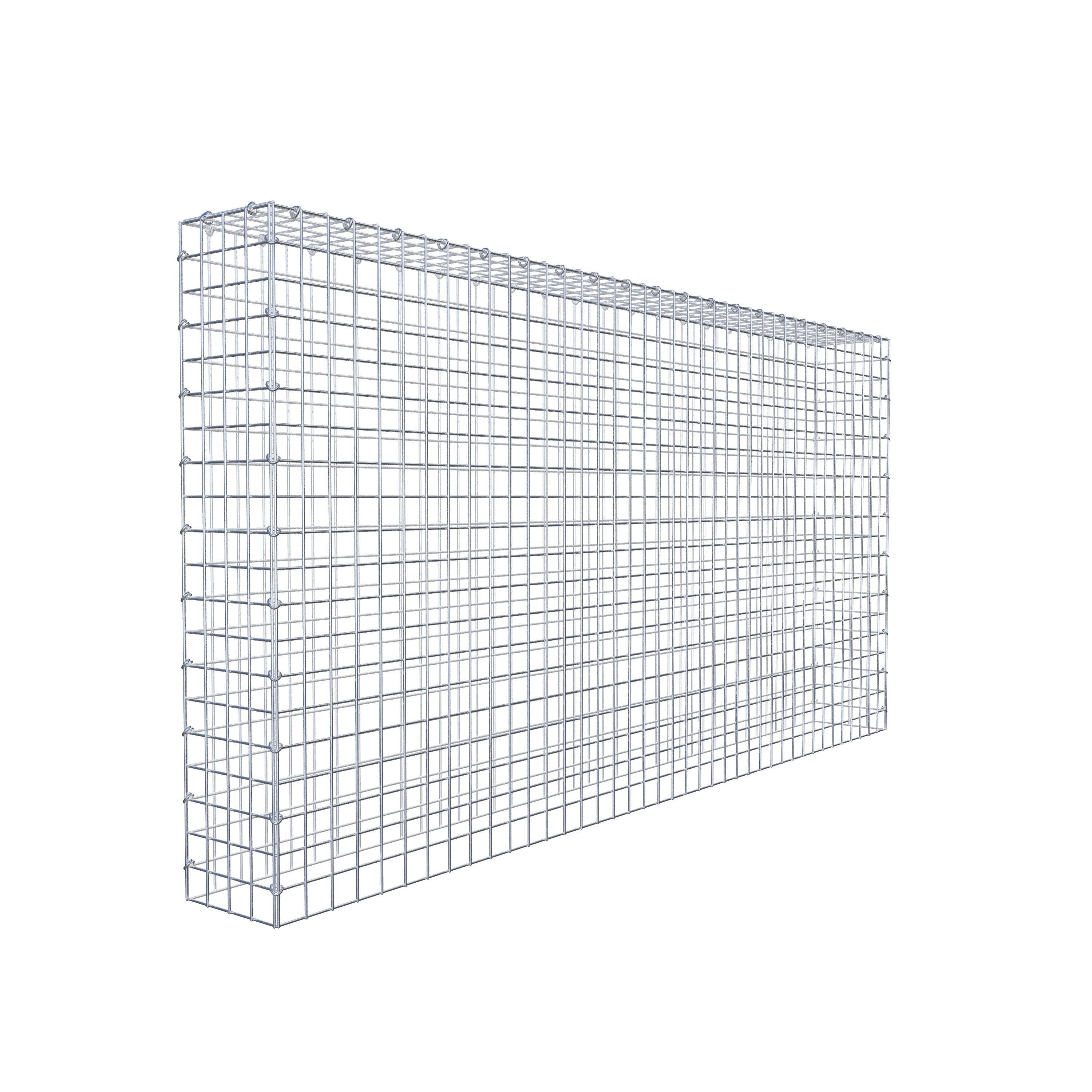 Anbaugabione Typ 3 200 cm x 100 cm x 20 cm (L x H x T), Maschenweite 5 cm x 5 cm, C-Ring