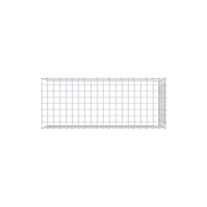 Gabbione aggiuntivo tipo 4 100 cm x 40 cm x 40 cm (L x H x P), maglia 5 cm x 5 cm, anello a C