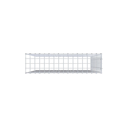 Anbaugabione Typ 4 100 cm x 80 cm x 20 cm (L x H x T), Maschenweite 5 cm x 5 cm, C-Ring
