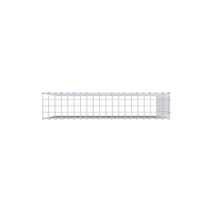 Anbaugabione Typ 4 100 cm x 80 cm x 20 cm (L x H x T), Maschenweite 5 cm x 5 cm, C-Ring