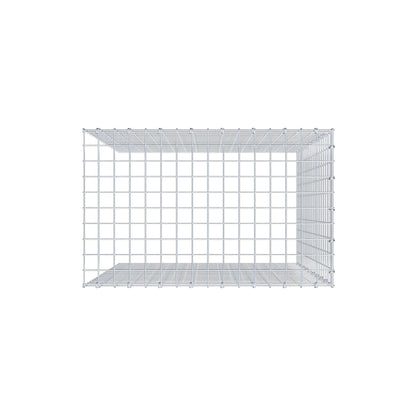 Extra gabion typ 4 100 cm x 80 cm x 50 cm (L x H x D), maskstorlek 5 cm x 5 cm, C-ring
