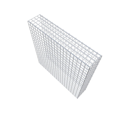 Gabião Tipo 4 100 cm x 100 cm x 20 cm (C x A x P), malhagem 5 cm x 5 cm, anel C