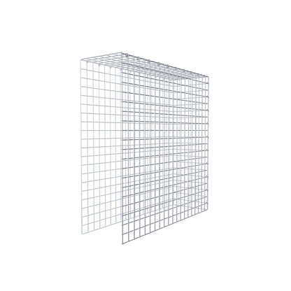 Monteret gabion type 4 100 cm x 100 cm x 30 cm (L x H x D), maskestørrelse 5 cm x 5 cm, C-ring