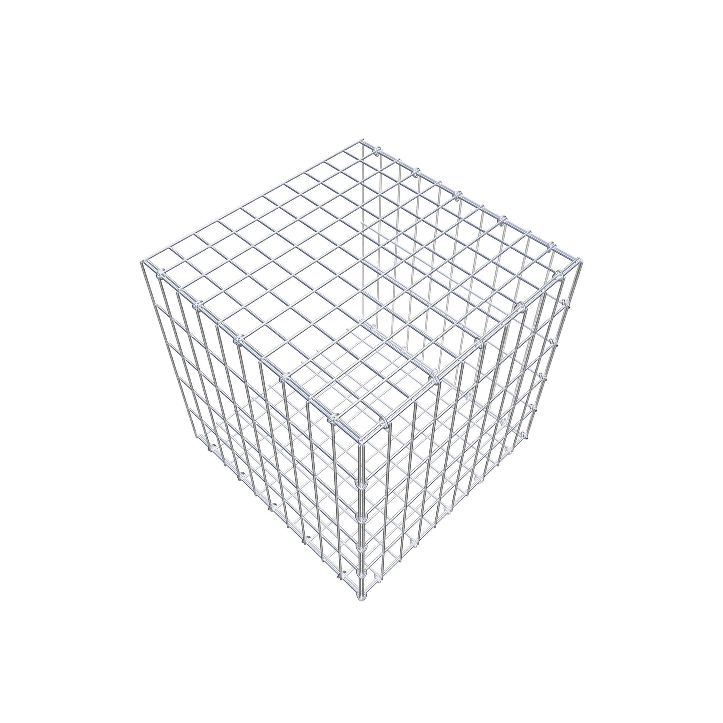 Add-on schanskorf type 2 50 cm x 50 cm x 50 cm, maaswijdte 5 cm x 10 cm, C-ring