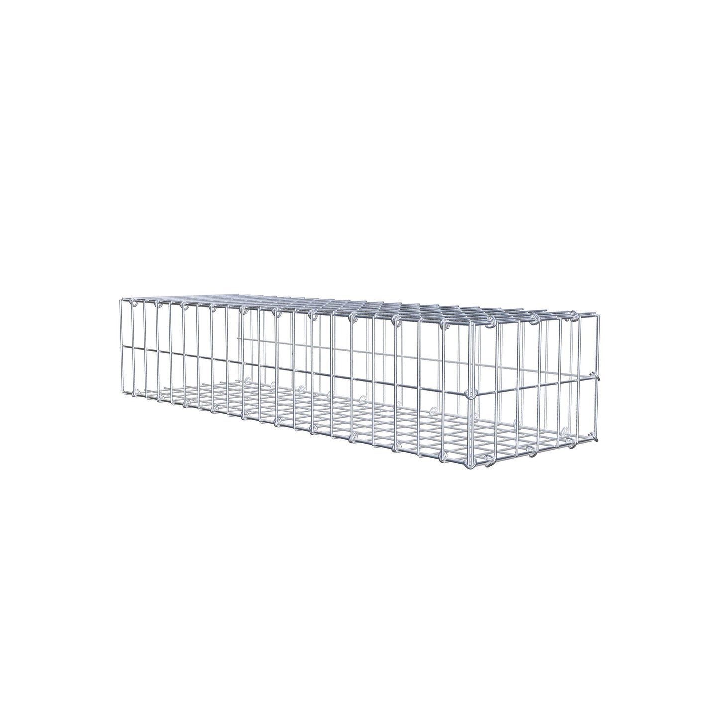 Fourche rapportée type 2 100 cm x 20 cm x 30 cm, mailles 5 cm x 10 cm, anneau en C