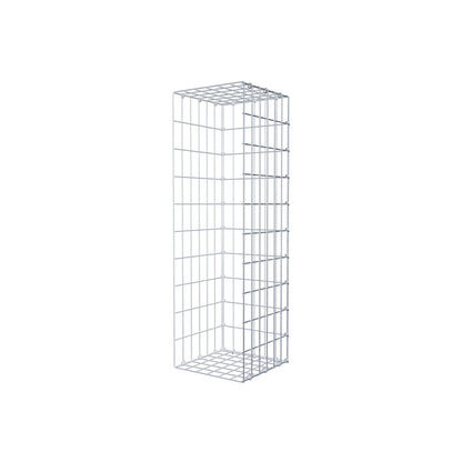 Tilläggsgabion typ 2 100 cm x 30 cm x 30 cm, maskstorlek 5 cm x 10 cm, C-ring