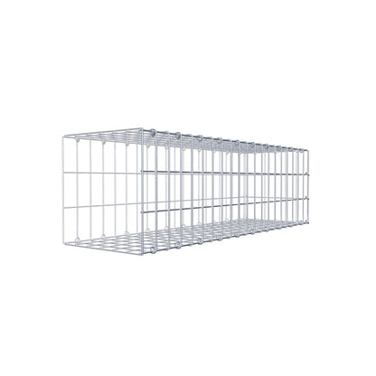 Tilläggsgabion typ 2 100 cm x 30 cm x 30 cm, maskstorlek 5 cm x 10 cm, C-ring