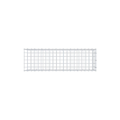 Tilläggsgabion typ 2 100 cm x 30 cm x 30 cm, maskstorlek 5 cm x 10 cm, C-ring