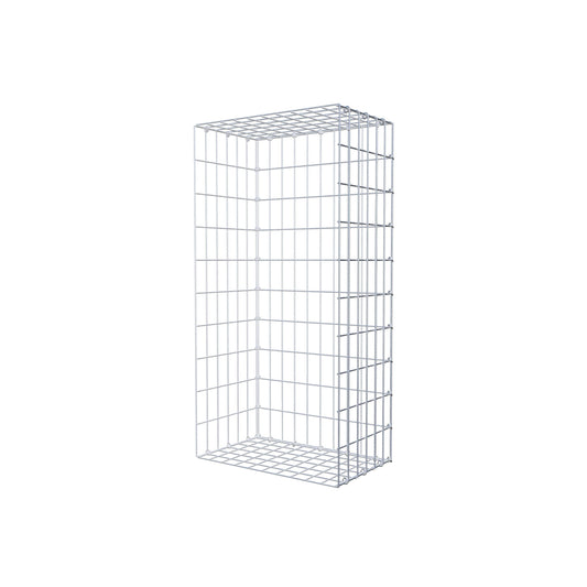 Gabião tipo 2 100 cm x 30 cm x 50 cm, malhagem 5 cm x 10 cm, anel C