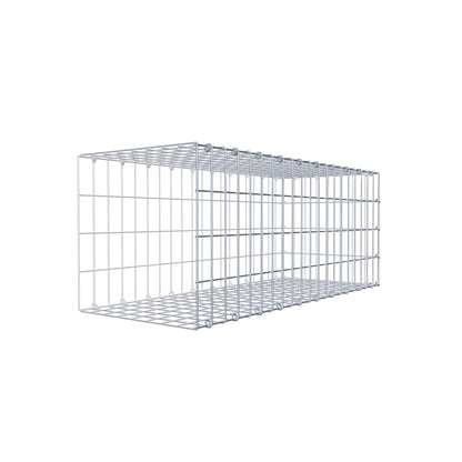 Monteret gabion type 2 100 cm x 40 cm x 40 cm, maskestørrelse 5 cm x 10 cm, C-ring