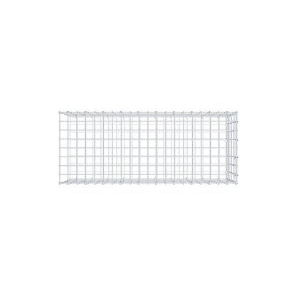 Monteret gabion type 2 100 cm x 40 cm x 40 cm, maskestørrelse 5 cm x 10 cm, C-ring