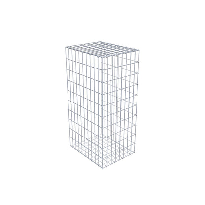 Anbaugabione Typ 2 100 cm x 50 cm x 40 cm, Maschenweite 5 cm x 10 cm, C-Ring