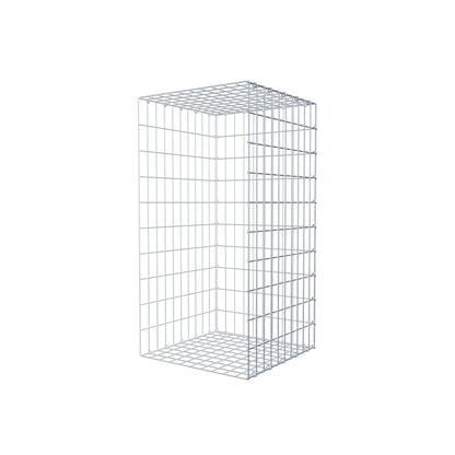 Fourche rapportée type 2 100 cm x 50 cm x 50 cm, mailles 5 cm x 10 cm, anneau en C