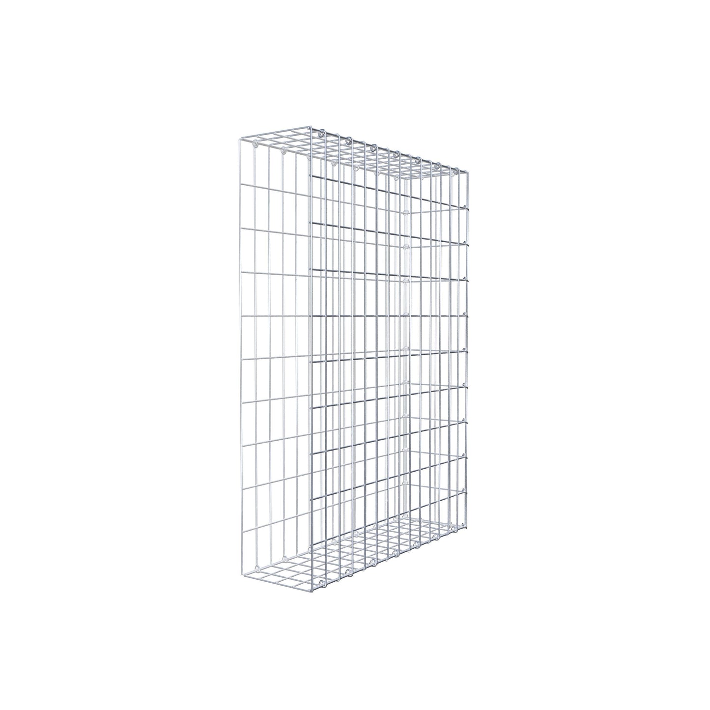 Anbaugabione Typ 2 100 cm x 70 cm x 20 cm, Maschenweite 5 cm x 10 cm, C-Ring