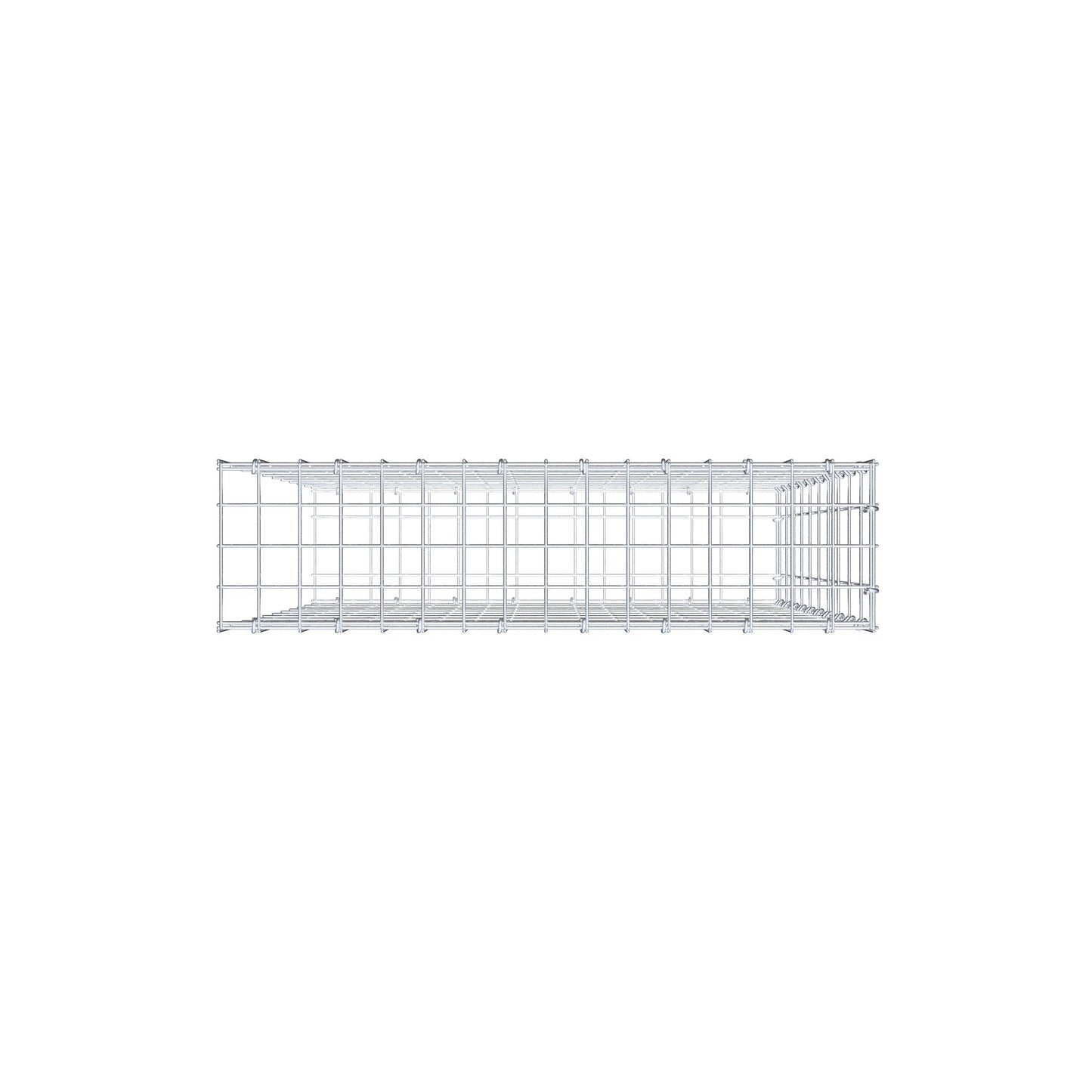 Pile aggiuntivo tipo 2 100 cm x 80 cm x 20 cm, maglia 5 cm x 10 cm, anello a C