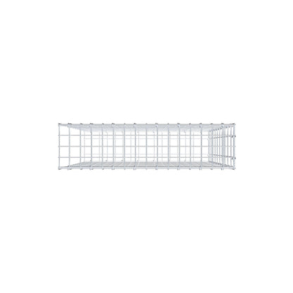 Pile aggiuntivo tipo 2 100 cm x 80 cm x 20 cm, maglia 5 cm x 10 cm, anello a C