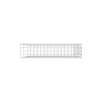 Pile aggiuntivo tipo 2 100 cm x 90 cm x 20 cm, maglia 5 cm x 10 cm, anello a C