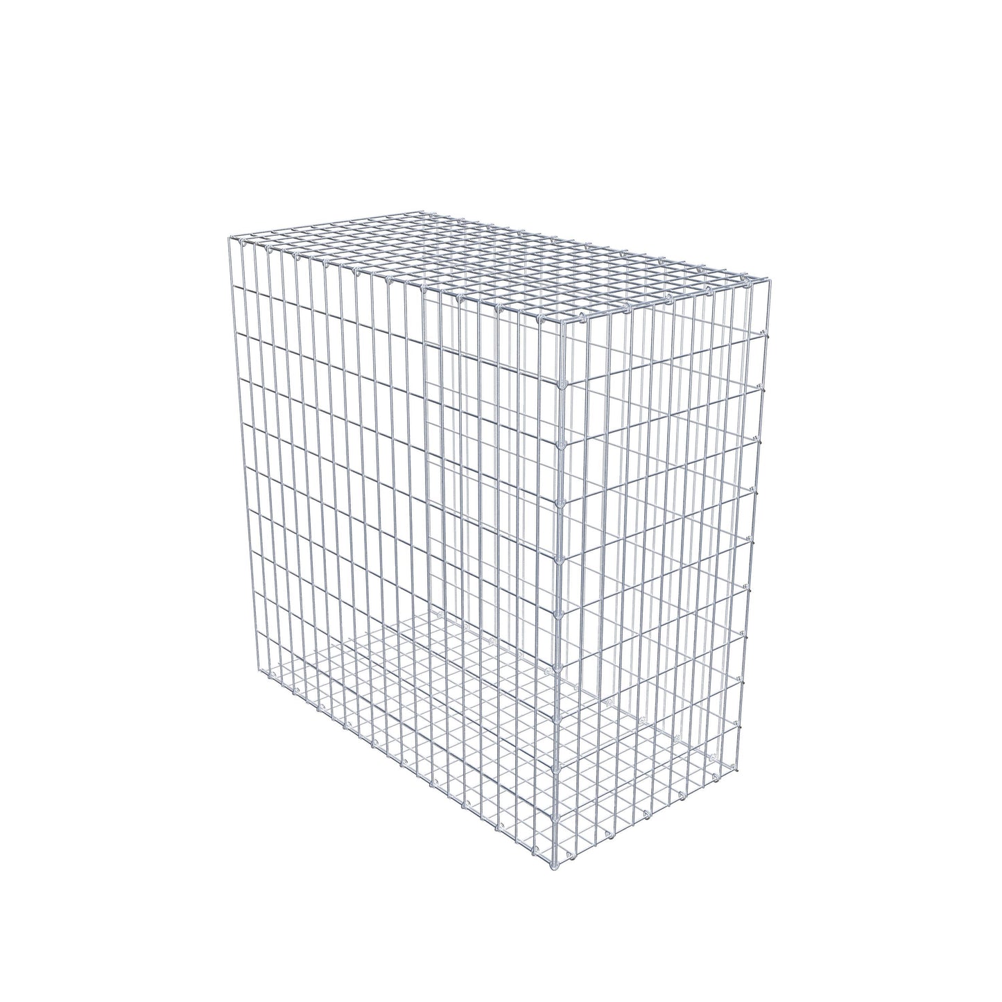 Anbaugabione Typ 2 100 cm x 100 cm x 50 cm, Maschenweite 5 cm x 10 cm, C-Ring