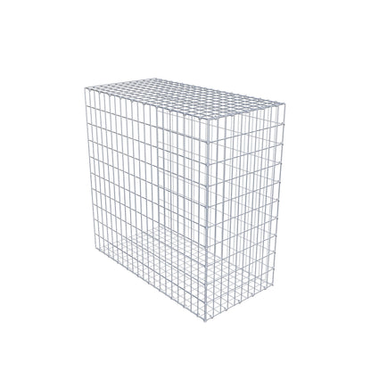 Anbaugabione Typ 2 100 cm x 100 cm x 50 cm, Maschenweite 5 cm x 10 cm, C-Ring