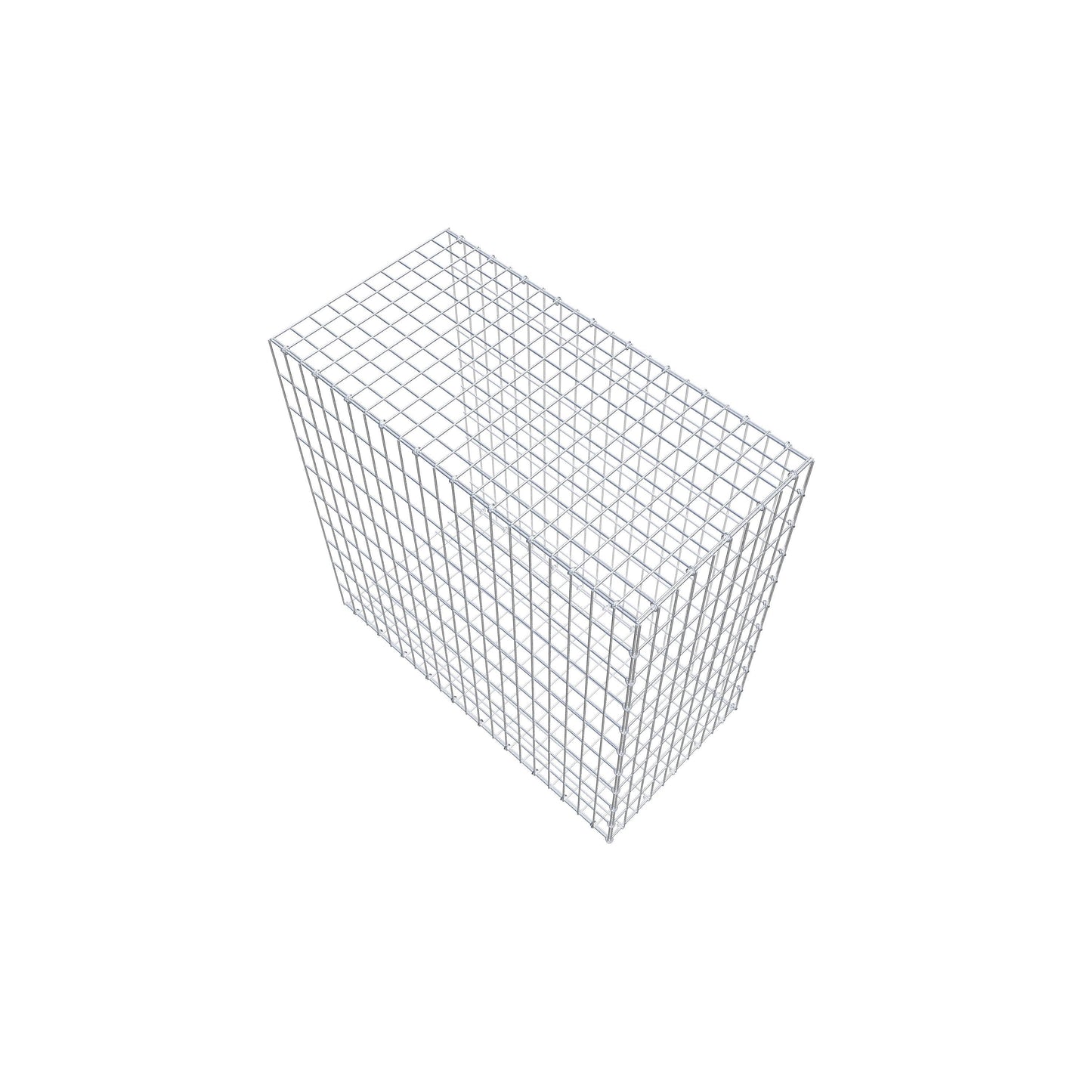 Anbaugabione Typ 2 100 cm x 100 cm x 50 cm, Maschenweite 5 cm x 10 cm, C-Ring