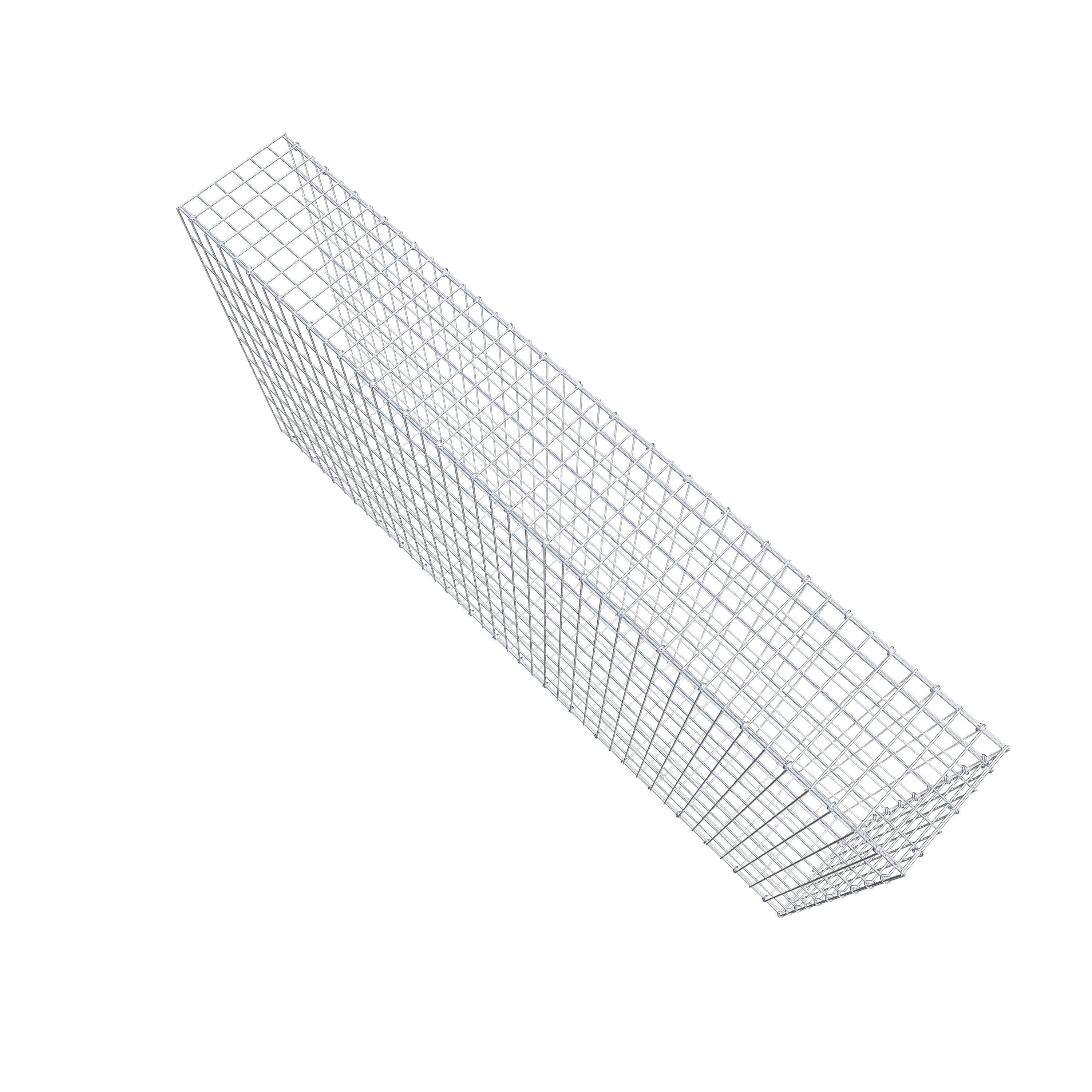 Anbaugabione Typ 2 200 cm x 100 cm x 30 cm, Maschenweite 5 cm x 10 cm, C-Ring