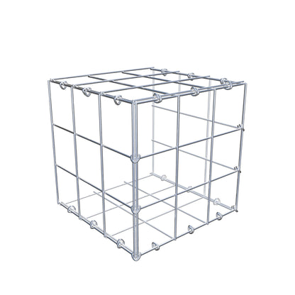 Add-on schanskorf type 2 30 cm x 30 cm x 30 cm (L x H x D), maaswijdte 10 cm x 10 cm, C-ring