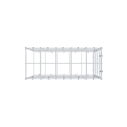 Fourche rapportée type 2 50 cm x 40 cm x 20 cm (L x H x P), mailles 10 cm x 10 cm, anneau C