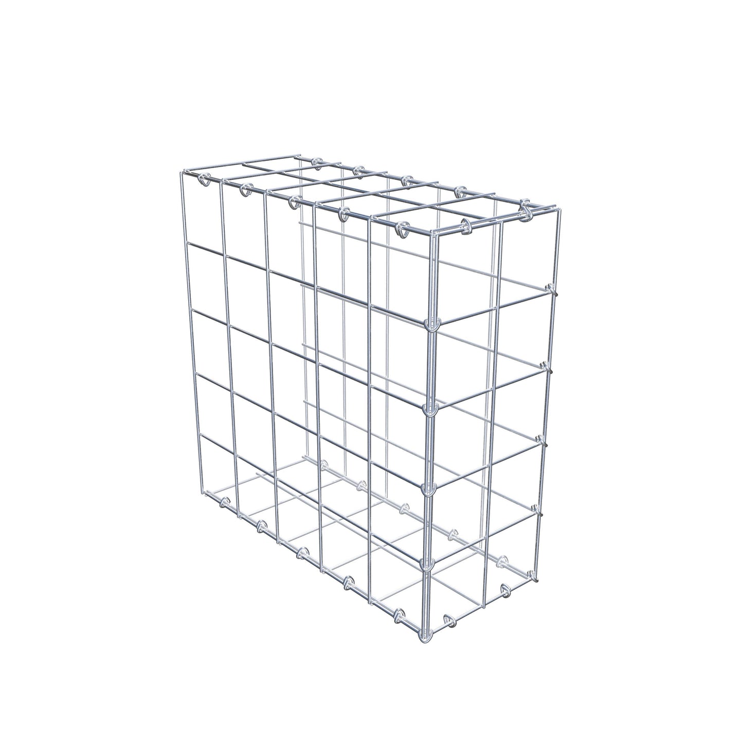 Toegevoegde pool type 2 50 cm x 50 cm x 20 cm (L x H x D), maaswijdte 10 cm x 10 cm, C-ring