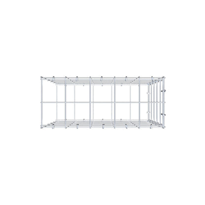 Toegevoegde pool type 2 50 cm x 50 cm x 20 cm (L x H x D), maaswijdte 10 cm x 10 cm, C-ring