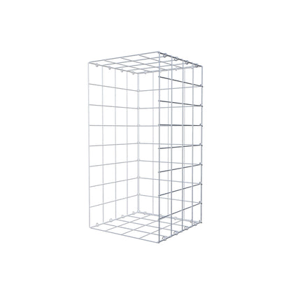 Gabião Tipo 2 80 cm x 40 cm x 40 cm (C x A x P), malhagem 10 cm x 10 cm, anel C
