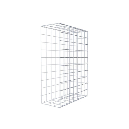 Fourche rapportée type 2 100 cm x 70 cm x 30 cm (L x H x P), mailles 10 cm x 10 cm, anneau C