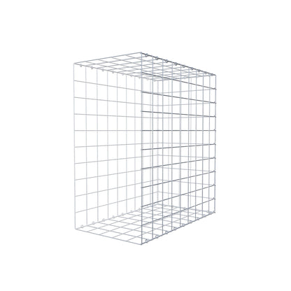 Monteret gabion type 2 100 cm x 90 cm x 50 cm (L x H x D), maskestørrelse 10 cm x 10 cm, C-ring