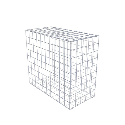 Monteret gabion type 2 100 cm x 90 cm x 50 cm (L x H x D), maskestørrelse 10 cm x 10 cm, C-ring