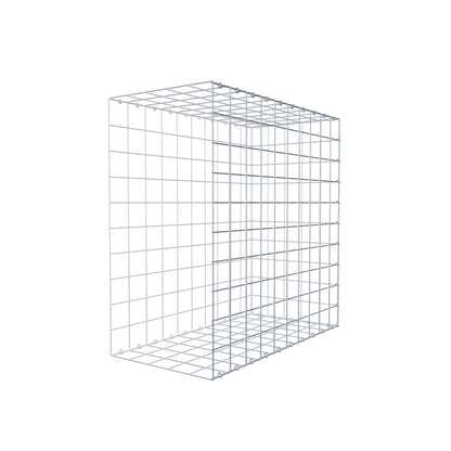 Monteret gabion type 2 100 cm x 100 cm x 50 cm (L x H x D), maskestørrelse 10 cm x 10 cm, C-ring