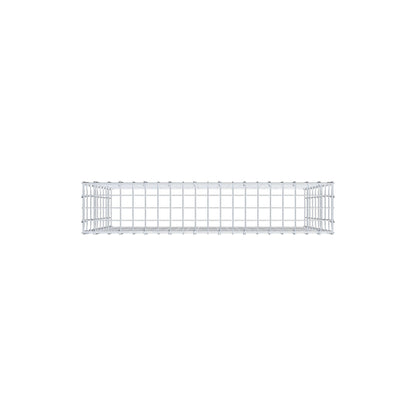 Anbaugabione Typ 3 100 cm x 90 cm x 20 cm (L x H x T), Maschenweite 5 cm x 10 cm, C-Ring