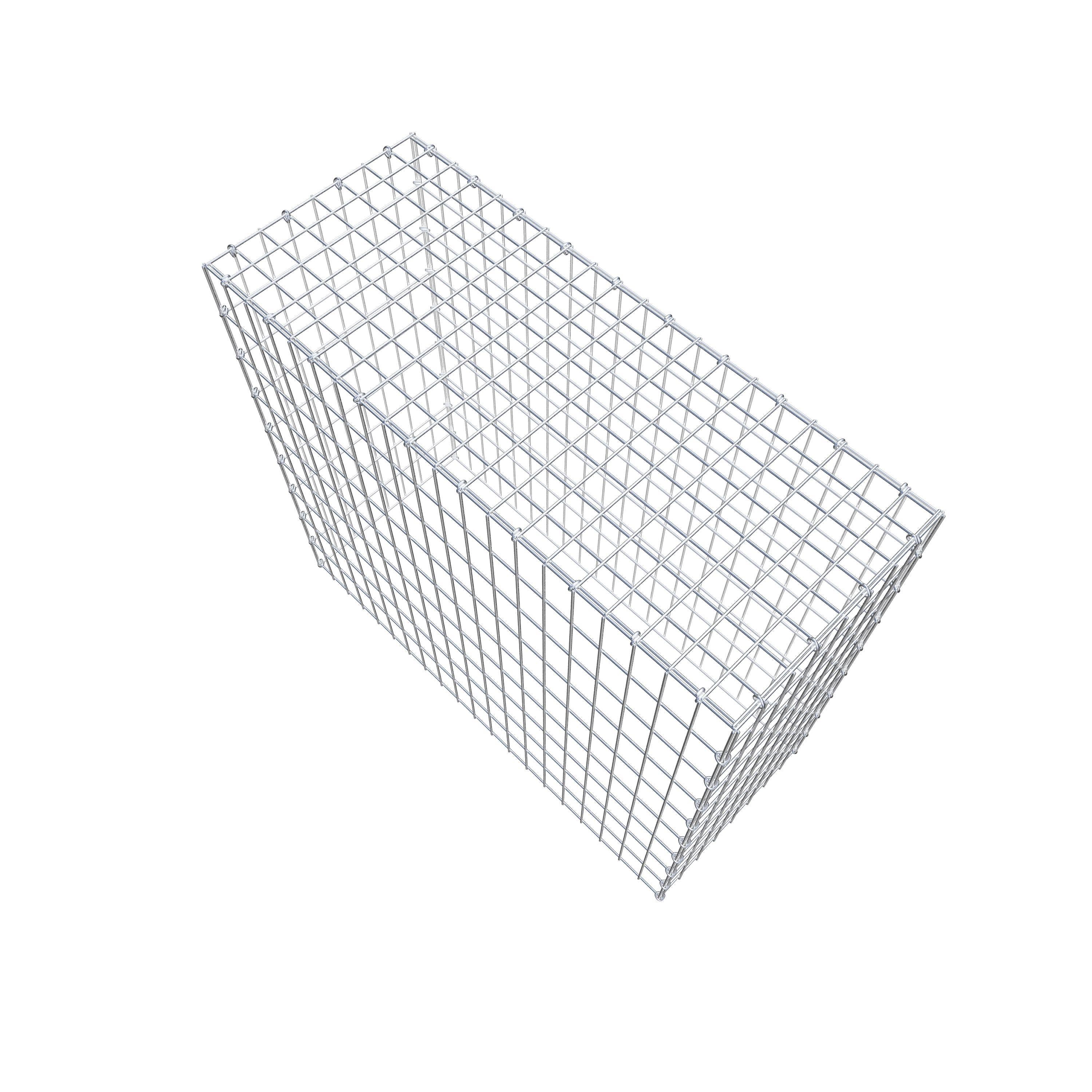 Gabião Tipo 3 100 cm x 90 cm x 40 cm (C x A x P), malhagem 5 cm x 10 cm, anel C