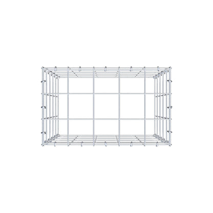 Tilläggspåle typ 3 50 cm x 50 cm x 30 cm (L x H x D), maskstorlek 10 cm x 10 cm, C-ring