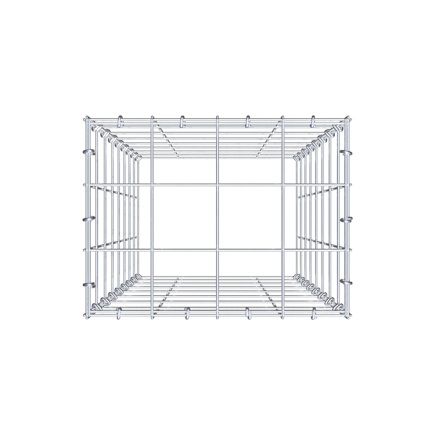 Pile aggiuntivo tipo 3 80 cm x 40 cm x 30 cm (L x H x P), maglia 10 cm x 10 cm, anello a C