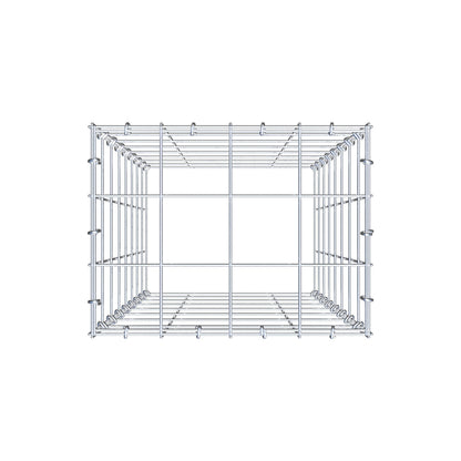 Pile aggiuntivo tipo 3 80 cm x 40 cm x 30 cm (L x H x P), maglia 10 cm x 10 cm, anello a C