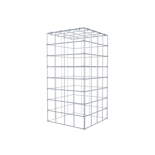 Monteret gabion type 3 80 cm x 40 cm x 40 cm (L x H x D), maskestørrelse 10 cm x 10 cm, C-ring