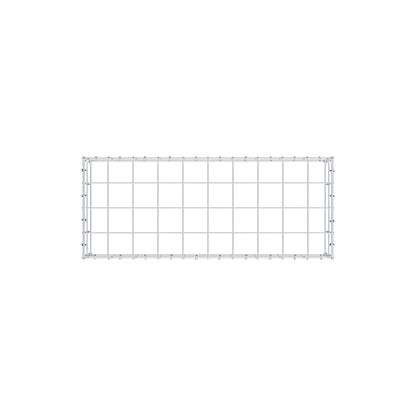 Mounted gabion type 3 100 cm x 20 cm x 40 cm (L x H x D), mesh size 10 cm x 10 cm, C-ring