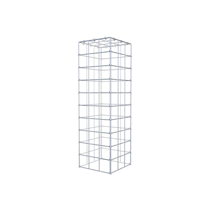 Monteret gabion type 3 100 cm x 30 cm x 30 cm (L x H x D), maskestørrelse 10 cm x 10 cm, C-ring