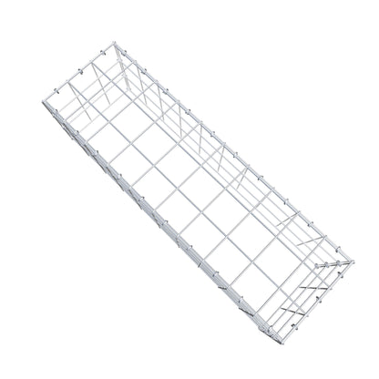 Monteret gabion type 3 100 cm x 30 cm x 30 cm (L x H x D), maskestørrelse 10 cm x 10 cm, C-ring