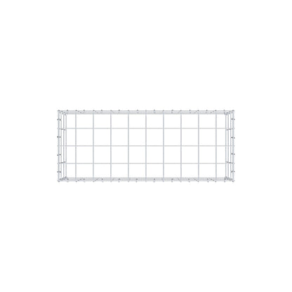 Monteret gabion type 3 100 cm x 30 cm x 40 cm (L x H x D), maskestørrelse 10 cm x 10 cm, C-ring
