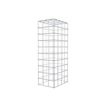 Monteret gabion type 3 100 cm x 40 cm x 30 cm (L x H x D), maskestørrelse 10 cm x 10 cm, C-ring