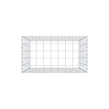 Fourche rapportée type 3 100 cm x 90 cm x 50 cm (L x H x P), mailles 10 cm x 10 cm, anneau C