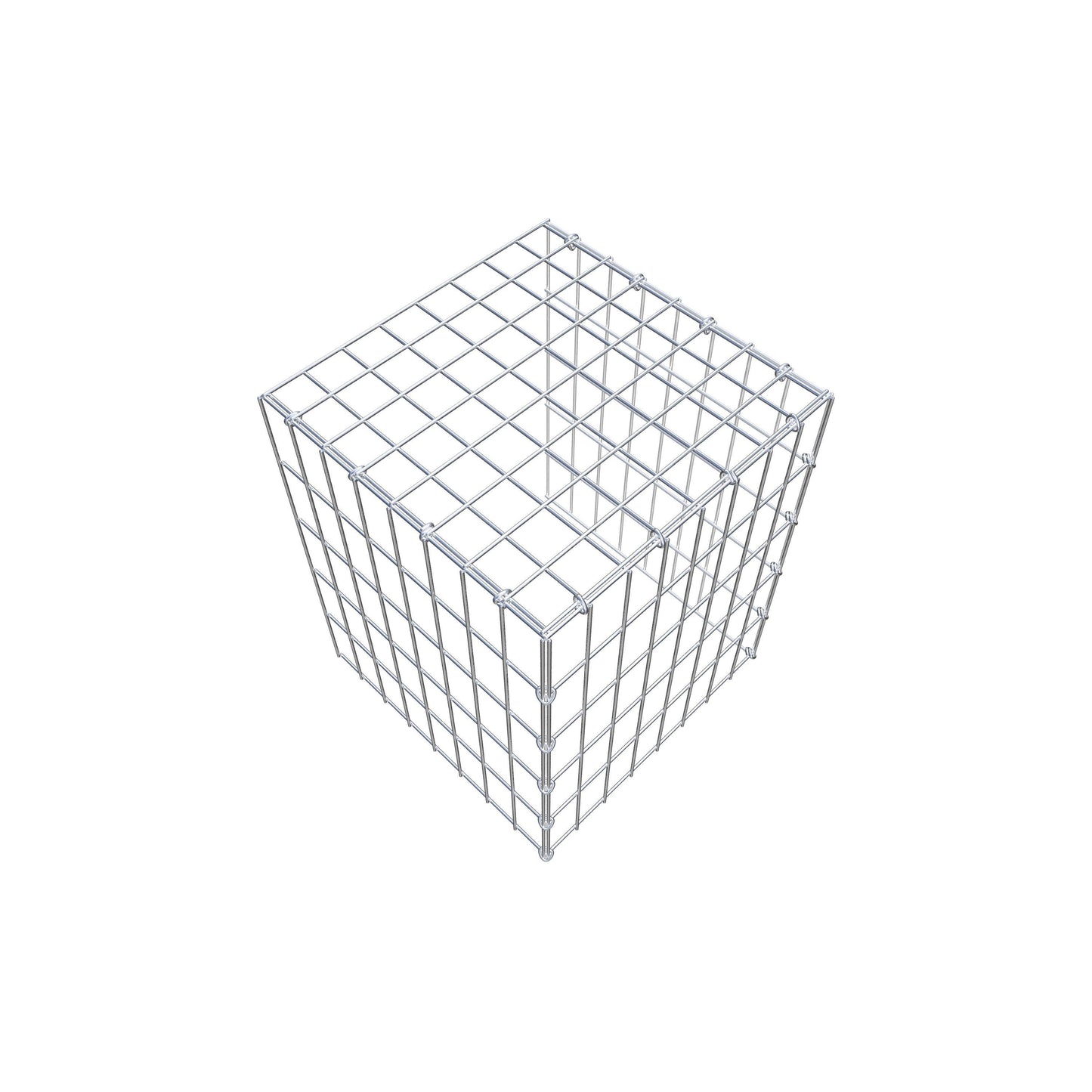 Pila adicional tipo 4 50 cm x 40 cm x 40 cm (L x A x P), malla 5 cm x 10 cm, anillo en C