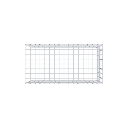 Monteret gabion type 4 80 cm x 40 cm x 40 cm (L x H x D), maskestørrelse 5 cm x 10 cm, C-ring